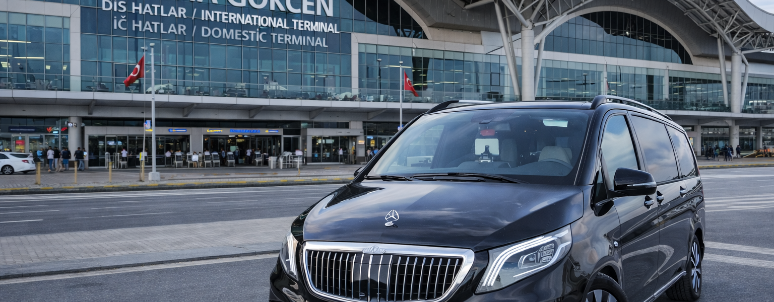 التوصيل من مطار صبيحة