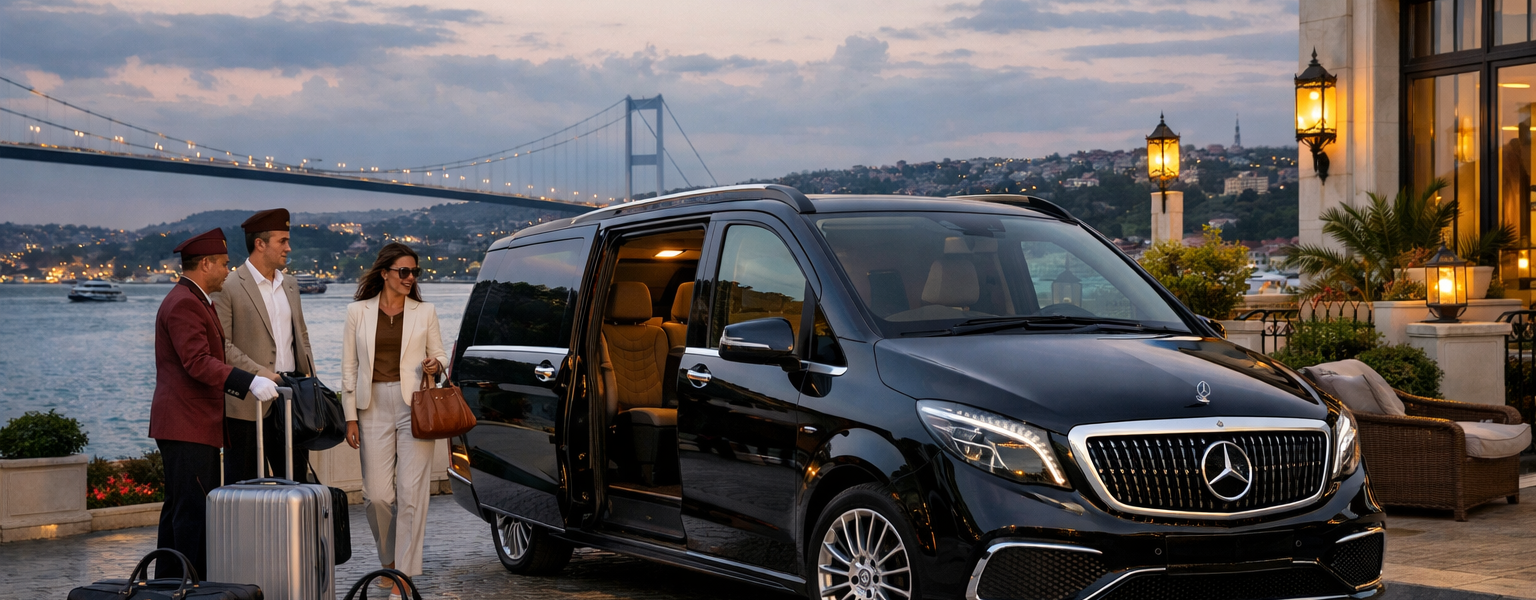 طلب سيارة توصيل لمطار اسطنبول