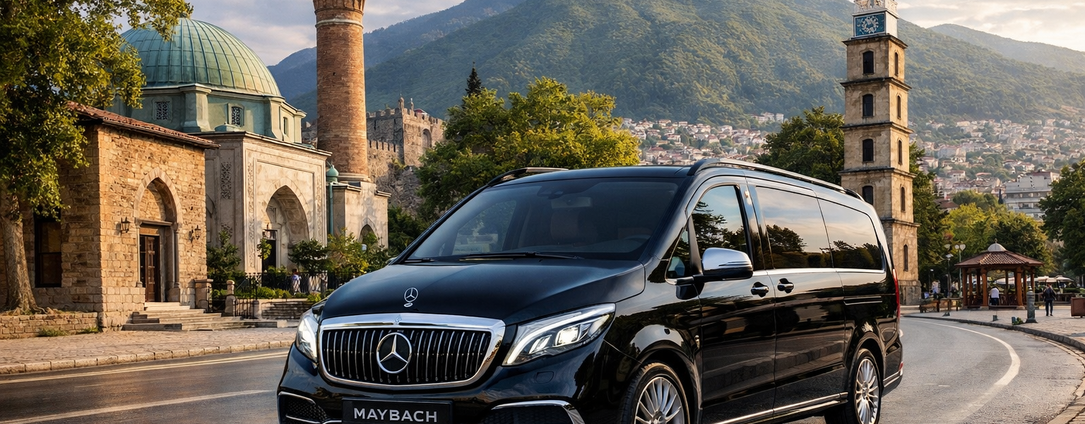 التوصيل من اسطنبول الى بورصة بالعبارة