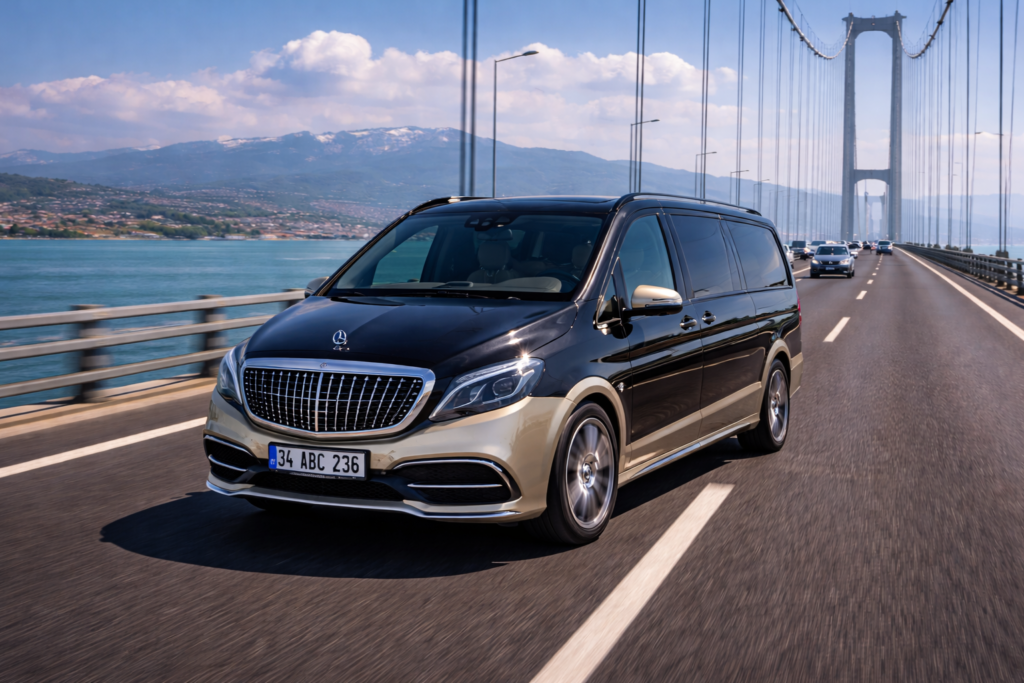 التوصيل من اسطنبول الى بورصة بالجسر