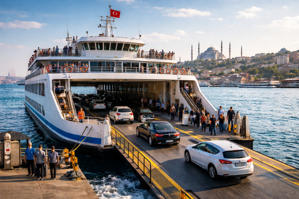 التوصيل من اسطنبول الى يلوا