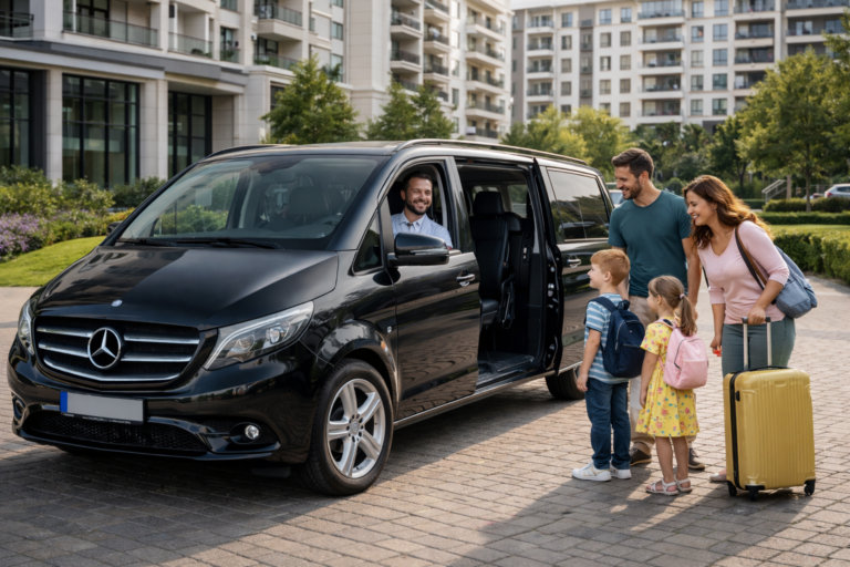 خدمة التوصيل من بيليك دوزو الى مطار صبيحة