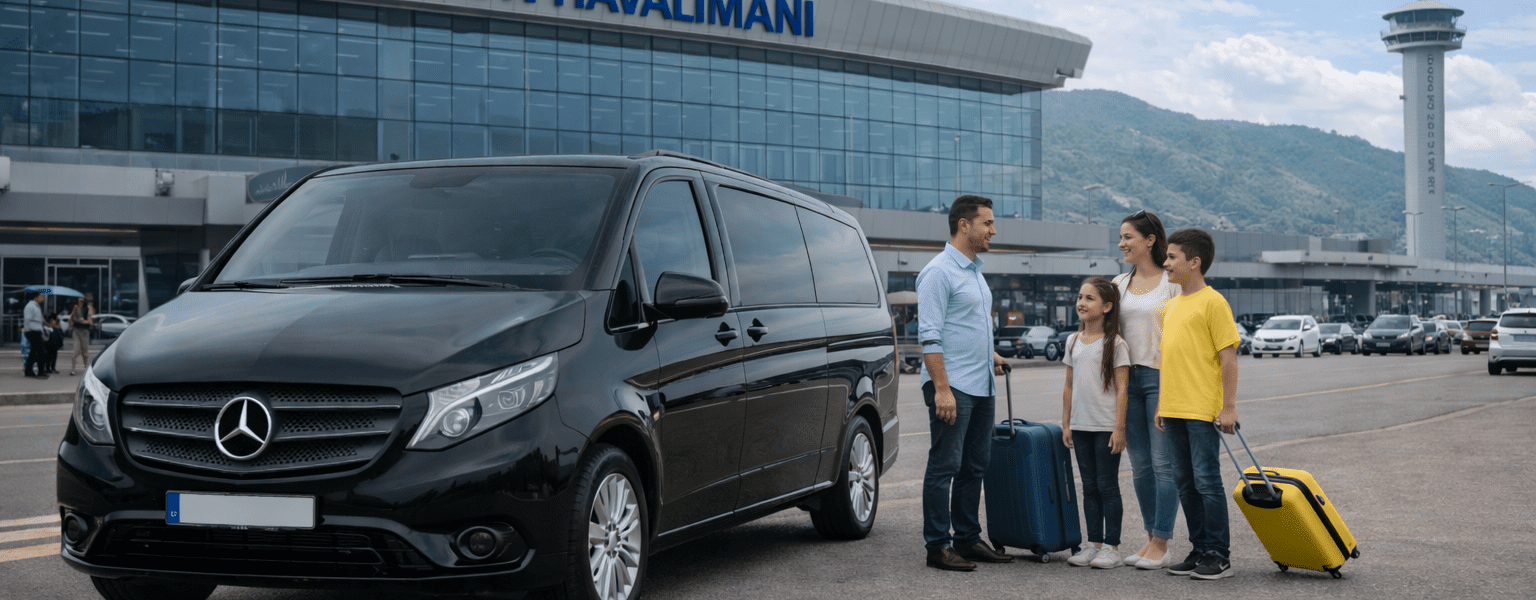 الاستقبال من مطار طرابزون