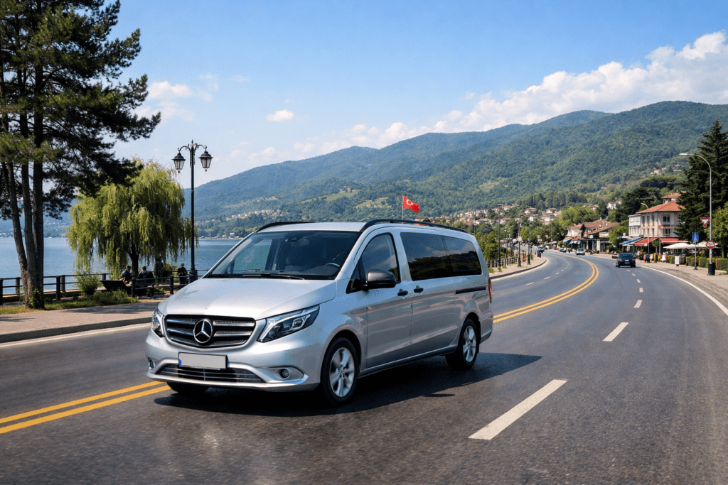 التوصيل من اسطنبول الى سبنجا